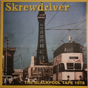 Skrewdriver – The Blackpool Tape 1978 LP schwarz 120 Ex.